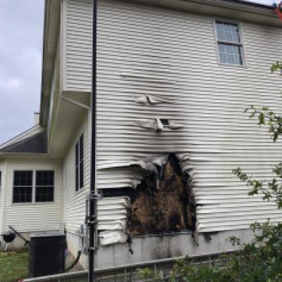 47. Before Siding Repair Damn Kids And Their Fireworks